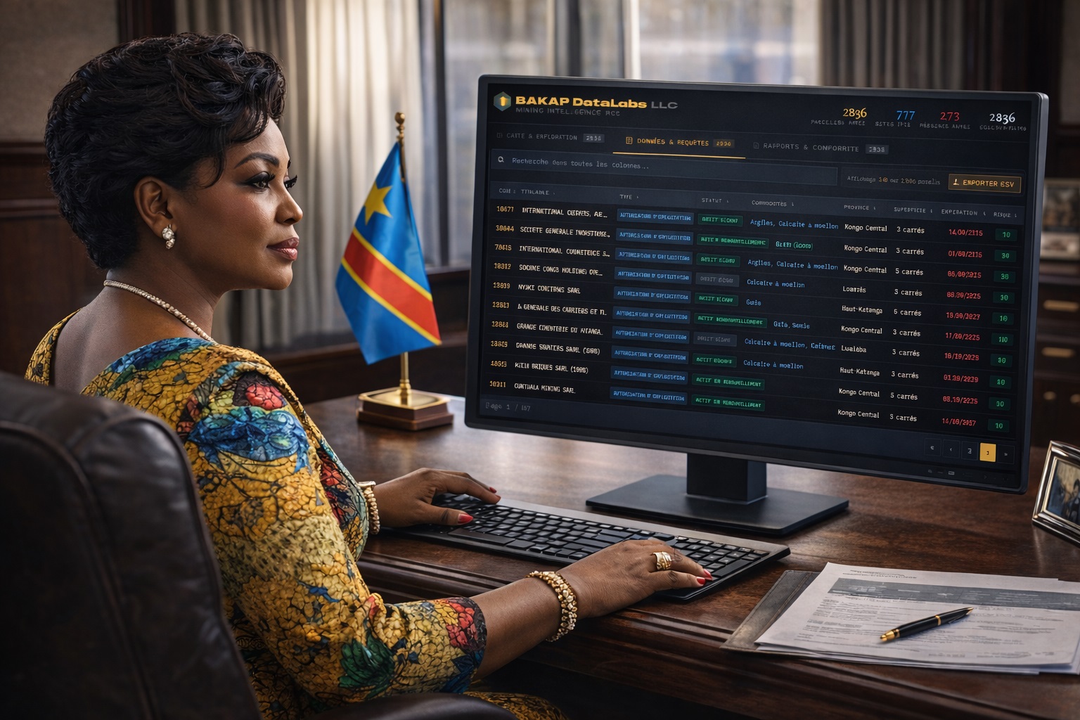 Government territory dashboard