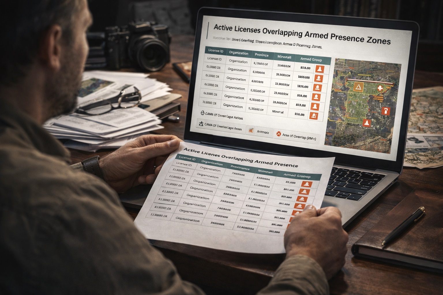 License verification document