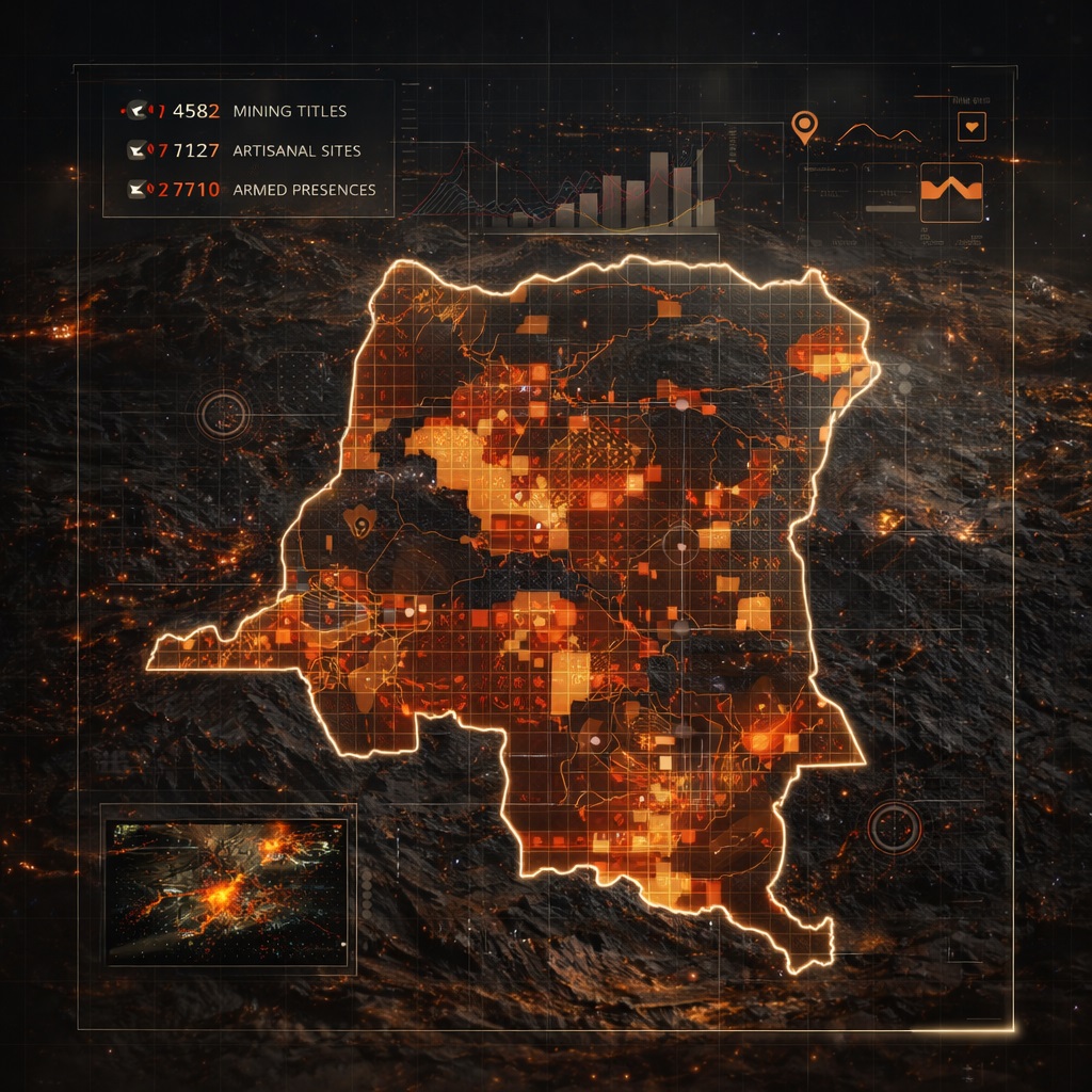 DRC mining cadastre visualization